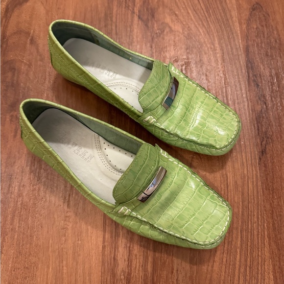 Ralph Lauren “Suzie” Faux Crocodile Loafer - Picture 8 of 10